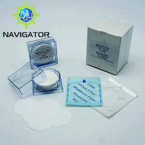 Filtro de Membrana Microporosa Hidrofílica NAVIGATOR de 50mm 0.45um Não Estéril Certificado ISO9001 CE Personalizável - Product Image 2