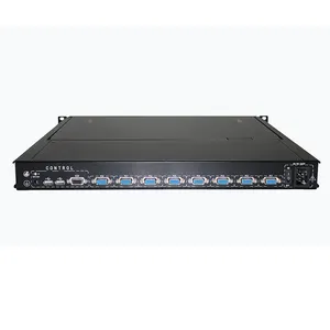 Promosyon 17 inç 8 port lcd kvm anahtarı 1U Rackmount VGA kablosu kvm genişletici usb kvm anahtarı