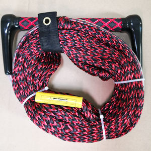Bon marché, corde de ski nautique <span class=keywords><strong>wakeboard</strong></span> rouge et noir avec poignée en EVA - Product Image 3
