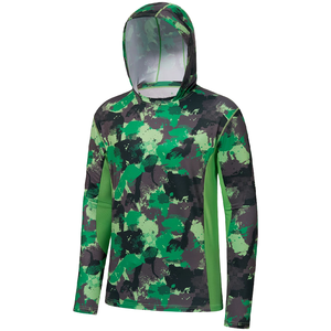 Camisa de Pesca de Manga Larga Sublimada, Personalizada, de Alta Calidad, Transpirable, Impermeable, con Protección UV y de Secado Rápido - Product Image 1