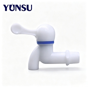 Robinet mural Yunsu 1/2 pouce DN15 en plastique ABS chromé avec noyau en céramique, design moderne pour le contrôle de l'eau des conduites - Product Image 3
