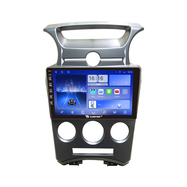 For KIA Carens 2007-2011 MT 9 Inch Headunit Device Double 2 Din Octa-Core Quad Car Stereo GPS Navigation Android Car Radio