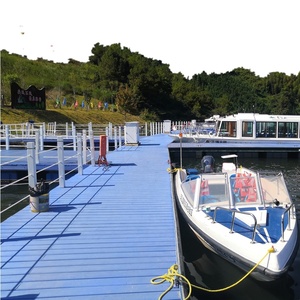 Khung Thép Mạ Kẽm Nhúng Nóng Bến Tàu Nổi 3M Pontoon Thuyền Nhôm Marina Pontoon - Product Image 5