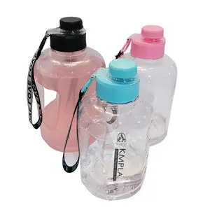 Bpa Gratis 1.2L 1.6L 2.2L Hot En Koude Gym Water Fles Plastic Fabriek Direct 3L 3.78L Onder Ontwikkelen