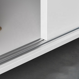 <span class=keywords><strong>Armoire</strong></span> modulable moderne de bureau en bois, Design européen élégant, meuble coulissant à 2 portes - Product Image 4