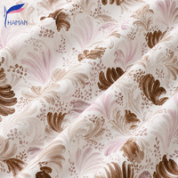 Tissu Popeline Uni 100% Coton Imprimé Numérique à Motif Floral Tissé Personnalisable à Faible MOQ pour Robes d'Été et Vêtements pour Garçons