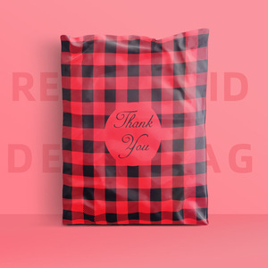 Tùy chỉnh in giả mạo bằng chứng thương mại điện tử phân hủy sinh học nhựa Thư gửi thư vận chuyển polymailer <span class=keywords><strong>Poly</strong></span> bưu phẩm chuyển phát nhanh túi với Pocket - Product Image 1