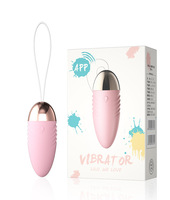 Henghao TD-01 Kabelloser Ferngesteuerter Silikon Wasserdichter Ei-Vibrator für Weibliche Masturbation mit Frequenzumstellung