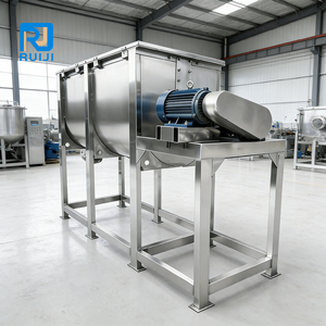 Piccolo Miscelatore Orizzontale a Nastro in Acciaio Inox 304 con Pratico Uscita Materiale per Scarico Rapido Dopo la Miscelazione - Product Image 4