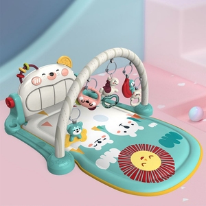 Nuovo Giocattoli Per Bambini Giocattoli Del Bambino di New Double Sided Bambino Pianoforte Play Mat Calcio E Suonare il Pianoforte Del Gioco Del Bambino Palestra - Product Image 1