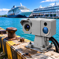 Caméra thermique PTZ marine pour la sécurité extérieure, la surveillance des ports et des zones aquatiques