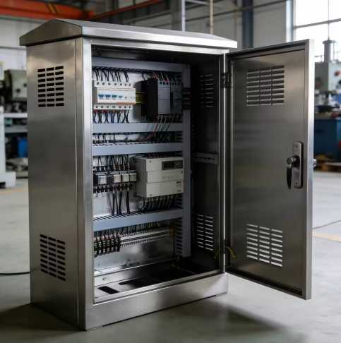 Power Distributor Box Stainless Steel Electrical Enclosure Box for Factory Outdoor IP CE ISO9001 Certified