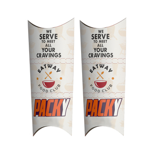 Logotipo personalizado para ir a la parrilla de comida desechable pastel Kraft <span class=keywords><strong>Shawarma</strong></span> envuelve embalaje Concha para llevar caja de papel <span class=keywords><strong>Shawarma</strong></span> - Product Image 1