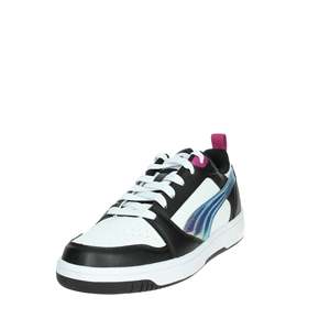 รองเท้าผ้าใบสำหรับเด็กผู้หญิง Puma สีขาวดำ ไซส์ 39 รองเท้าทรงหนา พื้นรองเท้าแบบนุ่ม หัวรองเท้าทรงกลม แบบผูกเชือก ใช้ได้ทุกฤดู วัสดุสังเคราะห์ ยาง - Product Image 6