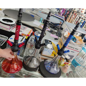 Lvhe 1 Manguera 2 Mangueras DISPONIBLES Aluminio Mezcla de colores Venta al por mayor Hookahs China Trade - Product Image 6