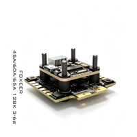 Contrôleur de vitesse FOXEER Reaper 128K 4-en-1 ESC 45A 60A 65A BLHeli32 32 bits 30,5*30,5 mm pour drone FPV de course et freestyle
