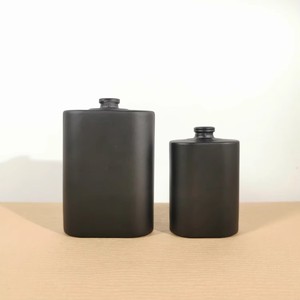 Matte Đen chai nước hoa nhà sản xuất 30ml 50ml 100ml rỗng hình chữ nhật phun chai nước hoa - Product Image 2