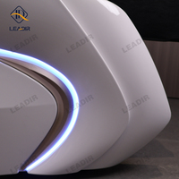 Fauteuil-Lit de Lavage et Massage Capillaire de Luxe pour Salon de Beauté Électrique