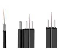 Cable de caída tipo arco FCJ GJYXCH(GJYXFCH) Cable de fibra óptica de comunicación Cable Ethernet Starlink sin halógenos de Bajo humo