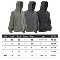 Sudadera con capucha unisex de otoño-invierno, con paneles de forro polar, efecto desgastado, cremallera, teñido en prenda, lavado, venta al por mayor, logotipo personalizado, color, 100% algodón