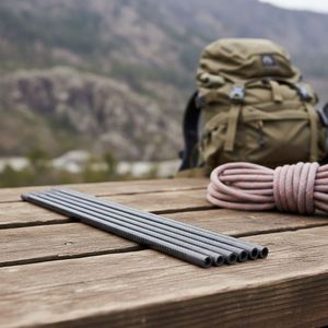 Tiges de support structurel en feutre de carbone pour drone quadricoptère - Épaisseur 5 mm Dimensions personnalisées - Product Image 1