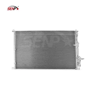SENP冷却系统新交流冷凝器空调，带支架冷却系统零件，适用于奥迪A8 Quattro 2004 05-11