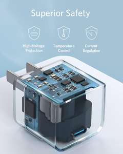 <span class=keywords><strong>Chargeur</strong></span> <span class=keywords><strong>USB</strong></span> <span class=keywords><strong>C</strong></span> <span class=keywords><strong>Anker</strong></span> 20W <span class=keywords><strong>Chargeur</strong></span> rapide avec prise pliable PowerPort III 20W <span class=keywords><strong>Chargeur</strong></span> cube pour iPhone - Product Image 5