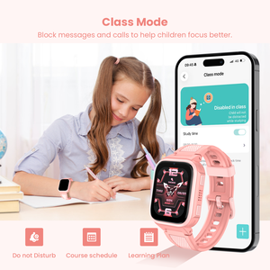 LAGENIO นาฬิกาอัจฉริ<span class=keywords><strong>ย</strong></span>ะคุณภาพดีที่สุด K10 หน้าจอ 1.8 นิ้ว กล้องวิดีโอคอลล์ ระบบปฏิบัติการ RTOS AI รองรับซิมการ์ด ระบบระบุตำแหน่ง GPS+LBS+WIFI สำหรับเด็ก - Product Image 2