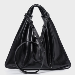 Bolso de Hombro Cruzado de Cuero Genuino Estilo Coreano Elegante 2025 para Viajes Diarios con Forro de Poliéster - Product Image 3