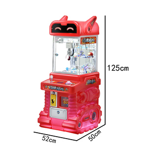 おもちゃの自動販売アーケード金属コイン操作かわいい赤ちゃんギフトマシン爪クレーンマシン爪MachineDollゲームセンター用おもちゃマシン - Product Image 6