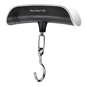 Balance numérique portable pour bagages, 50 kg/110 lb, balance électronique de voyage suspendue, alimentation par batterie, excellente pour la mesure du poids - Product Image 2