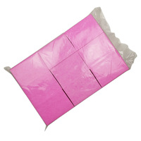 Tampons carrés professionnels japonais en coton épais, non pelucheux, jetables, pour le retrait de colle liquide, 630 pièces