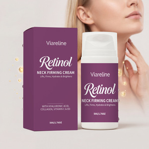 Crème quotidienne pour le soin du cou au rétinol, crème hydratante douce et nourrissante pour l'entretien de la peau du cou - Product Image 4