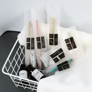 Wholesale hotel disposable tamenities set suppliers toiletries set mini airline toothbrush and toothpaste