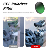 Filtre ACTION6 pour caméra de mouvement, filtre polarisant CPL, filtre noir doux, filtre ND