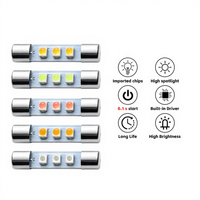 Équipement audio AC 8V, récepteur C5W, 29 mm, 31 mm, 3 SMD 1210 LED, lampe de lecture, feston 3SMD, éclairage de plaque d'immatriculation, ampoule LED bleue