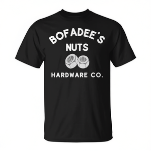 Camiseta promocional de Bofadee's Nuts Hardware Co - Product Image 2