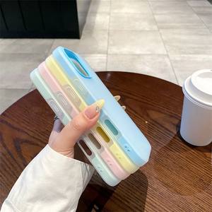 Coque de protection Jelly Candy-Color DIY pour <span class=keywords><strong>vivo</strong></span> Y39-5G Global TPU Prêt à peindre Coque de téléphone anti-chute - Product Image 1