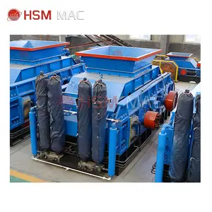 HSM Salt Roller Crusher Double Roller Sand Making Machine Quarry Stone Crusher Crushing Plant