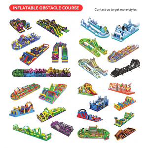 Parcours d'obstacles gonflable Lilytoys <span class=keywords><strong>F1</strong></span> Racing Car avec toboggan de course, certifié CE, en PVC - Product Image 4