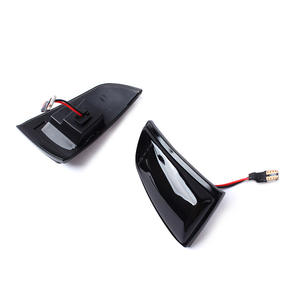 Intermitente secuencial ADT, espejo retrovisor ahumado para coche, luces de posición lateral, lámpara LED de señal de giro ámbar para C30/S40/V50/C70 (04-13) - Product Image 4
