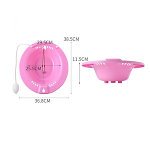 Lavabo de hanche personnalisé de couleur rose pour femmes, cadeau de marque, entretien privé, Bidet, plastique peu coûteux, baignoire de siège réutilisable - Product Image 4