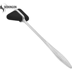 Martillo de percusión Seekingon con mango de acero inoxidable y cabeza de goma, herramienta para examen neurológico - Product Image 3