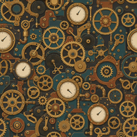 Tapis de Mahjong Brass Gears No Rules, 31,5x31,5 pouces, Tapis de poker, Tapis de table de poker, Tapis de table de Blackjack, Tapis de Mahjong