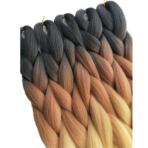 Pervado Hair 24 "100g Synthetic Jumbo Braid ing Haar verlängerungen Großhandels preis Mehr als 100 Stock Farben für Crochet Braids - Product Image 3