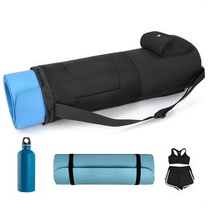 Échantillon gratuit - Sac de sport BSCI - Sac léger pour tapis de yoga - Sac de sport personnalisé - Product Image 3