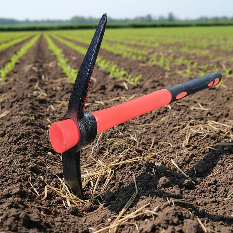 Brand New Steel Pickaxe with Handle