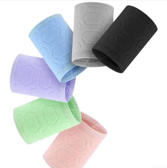 HWWR-0154#批发舒适吸汗健身腕带弹性健身腕带运动防汗带护腕支架