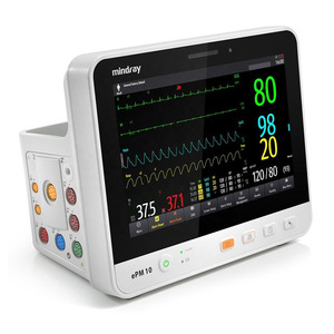 Best ePM10 Medical Vital Signs Monitor 12 Inch Multi Parameter Patient Monitor With Cart - Product Image 1