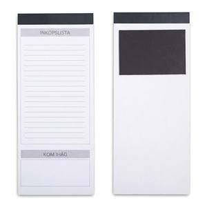 Eco Friendly Strong Grip Refillable Thick <b>Paper</b> Magnetic Memo Pad Grocery List Pad Magnetic Notepad for <b>Kitchen</b> Planning - Product Image 4